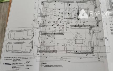 Na predaj novostavba 3 izb.bungalovu, Trávnica.