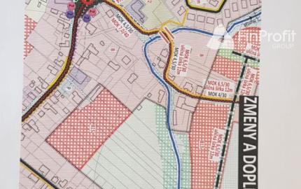 Predám stavebný pozemok Podhorany Sokolníky 5867m2.