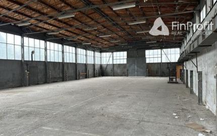 Skladovacia hala s priamym vstupom na prenájom - 533 m2, Kukučínova ul.