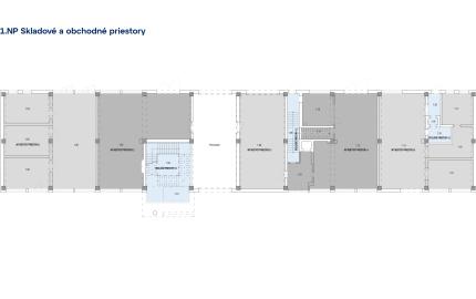 Kancelárske, obchodné a skladové priestory na predaj – od 33 m2, ul. Vajnorská