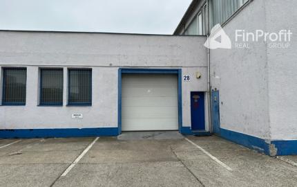 Skladovo-výrobný priestor s priamym vstupom na prenájom - 182 m2, Panónska cesta