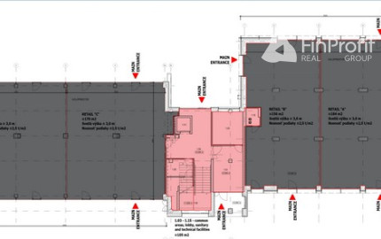 Multifunkčný priestor na prenájom – 340 m², Vlčie hrdlo