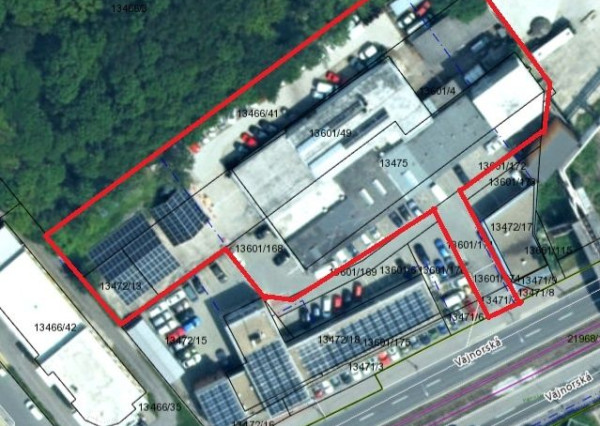 Na Predaj Komerčné, Prevádzkové a Skladové Priestory v Bratislave-Nové Mesto, Vajnorská ul. 127