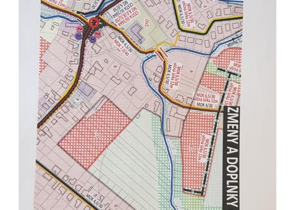 Predám stavebný pozemok Podhorany Sokolníky 5867m2.