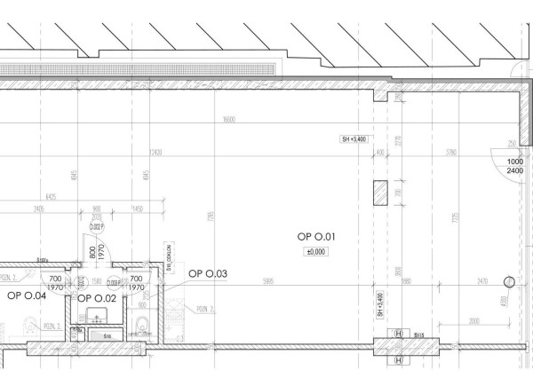 Obchodný priestor v novostavbe bytového domu na prenájom - 119 m2, ul. Závodu Matador.