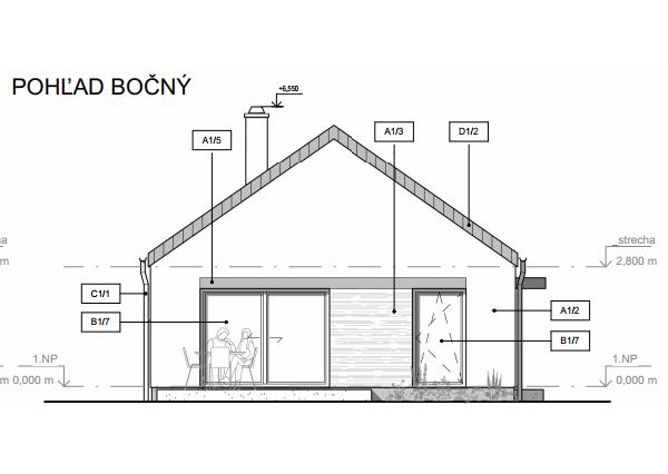 Na predaj 4-izbový rodinný dom – novostavba, Horná Streda