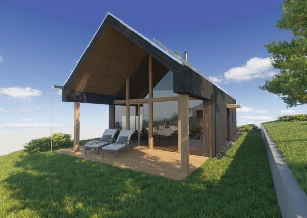 Predám stavebný pozemok Jedľové Kostoľany + stavebné povolenie.