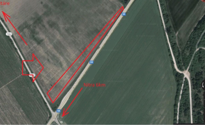 Predám pozemok na Zlatomoraveckej ceste pri Nitre, 6492m2. - fotografia 13