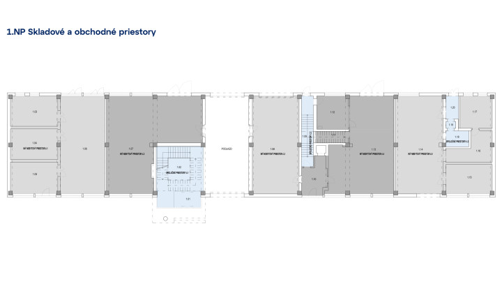 Kancelárske, obchodné a skladové priestory na predaj – od 33 m2, ul. Vajnorská - fotografia 14