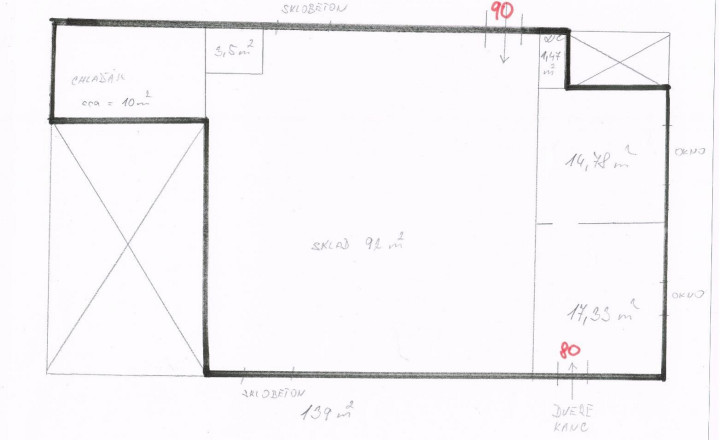 Obchodno-skladový priestor s chladiacim boxom – 140 m², ul. Stará Vajnorská - fotografia 7